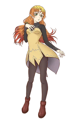 Tsundere Elf