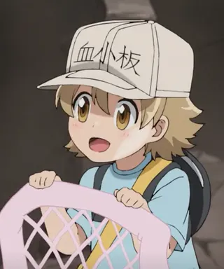 Platelet (Spiky hair)