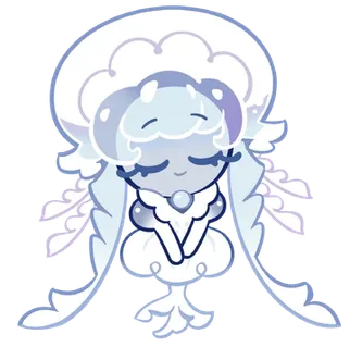 Frilled Jellyfish Cookie