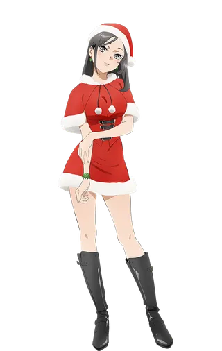 Miniskirt Santa