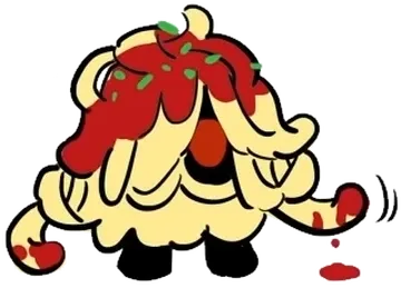 Meatball Spaghetti Cookie (unused)