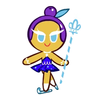 Skating Queen Cookie